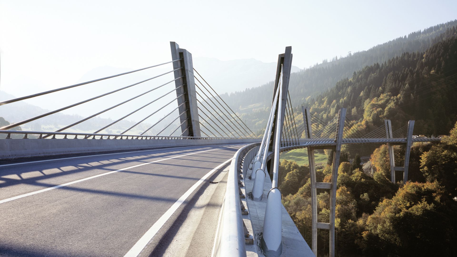 Bridge in Klosters Switzerland