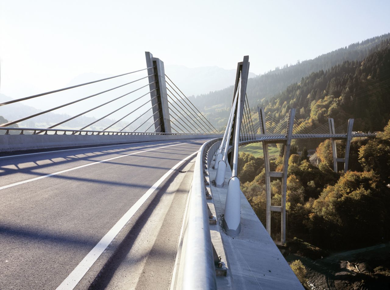 Bridge in Klosters Switzerland