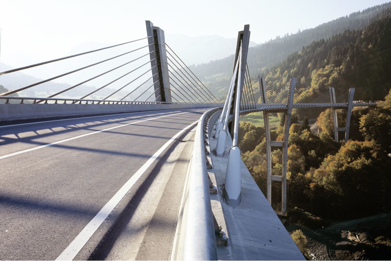 Bridge in Klosters Switzerland
