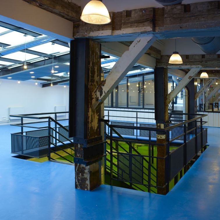 Floor of the Business Incubator 27 in Paris