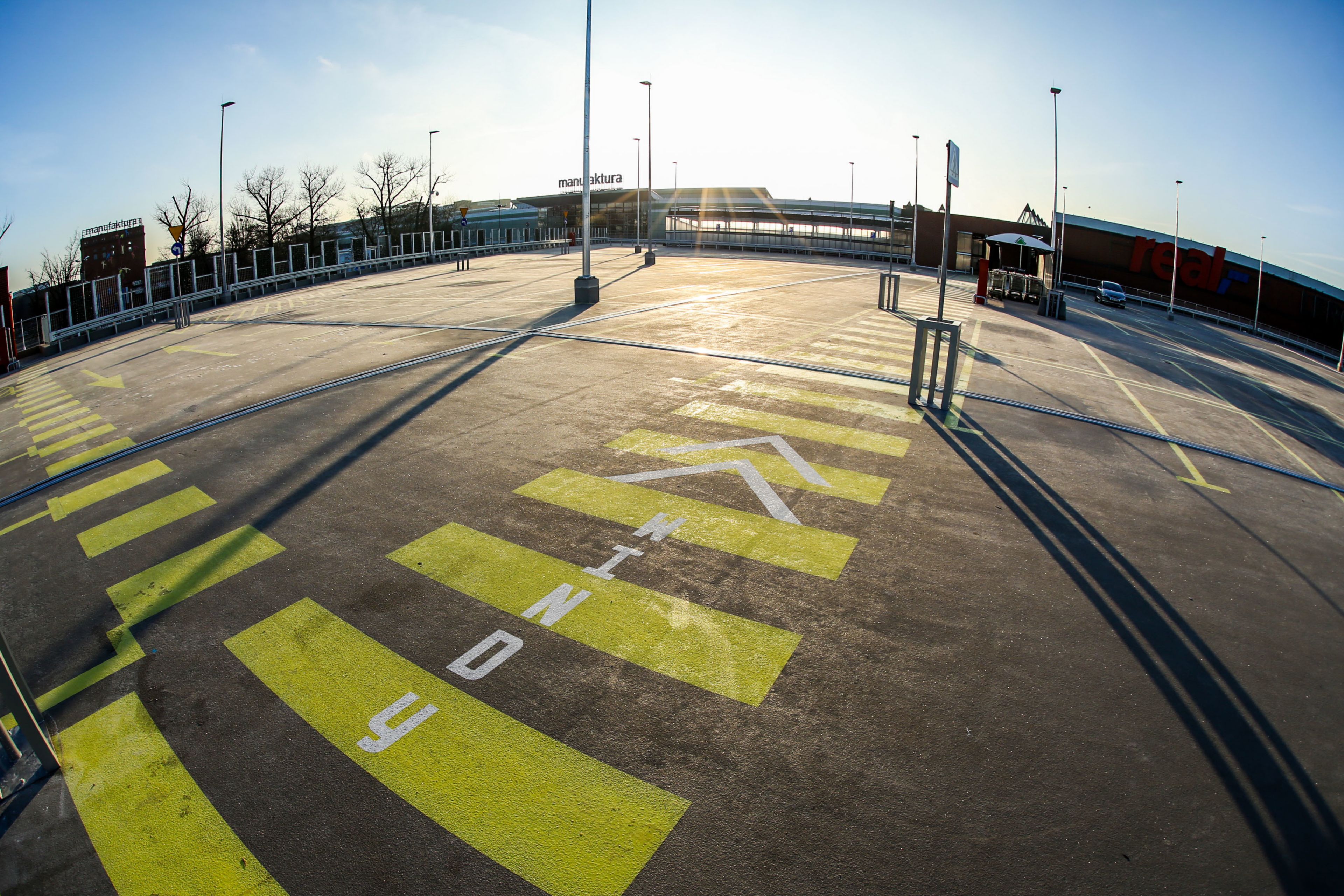 Car park systems for Manufaktura Shopping Center in Poland