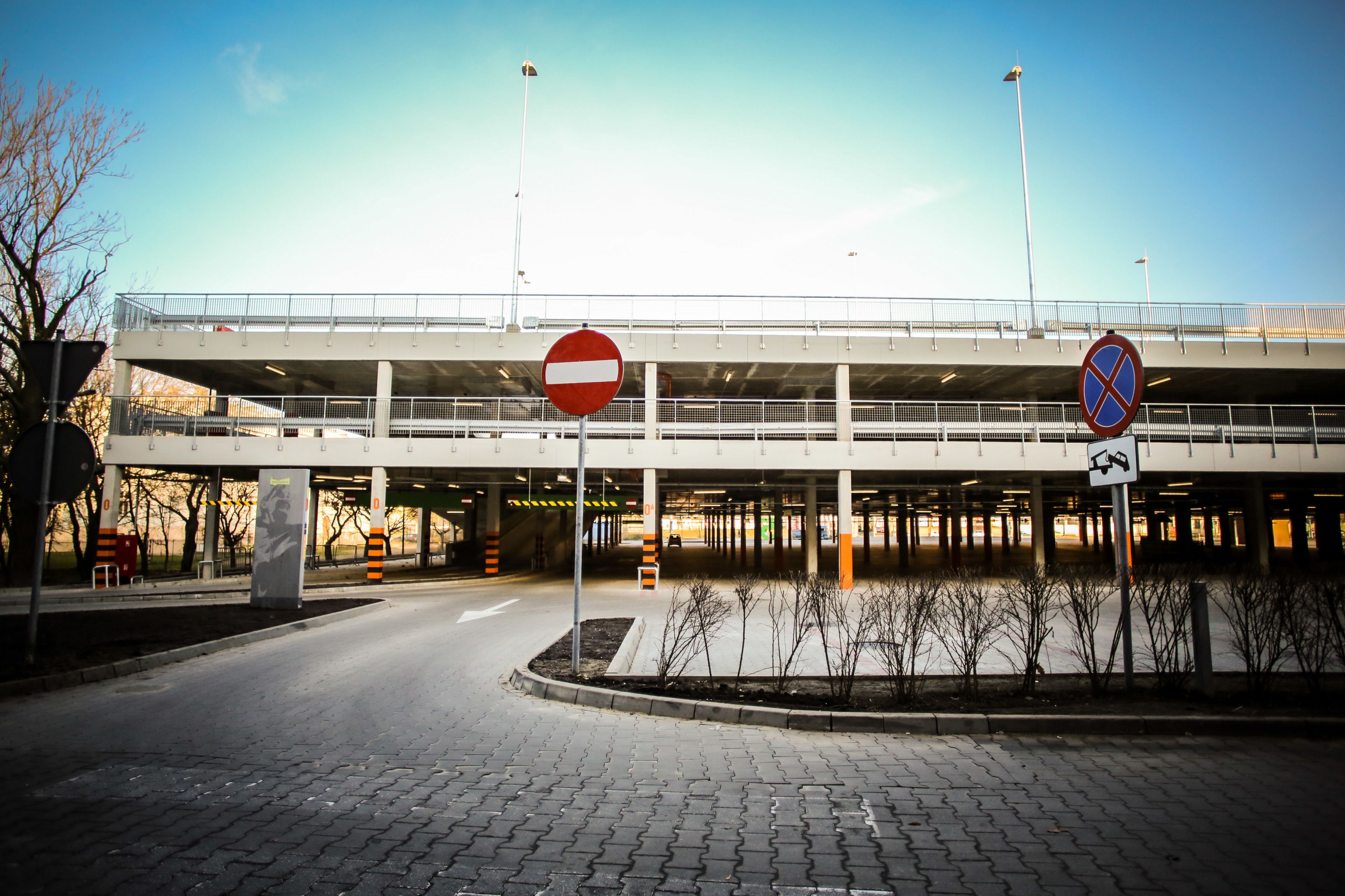 Car park systems for Manufaktura Shopping Center in Poland