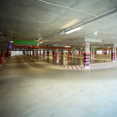 Car park systems for Manufaktura Shopping Center in Poland