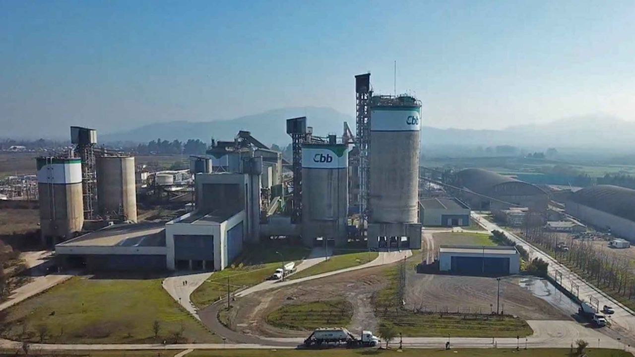 Cbb Cement Plant in Santiago, Chile