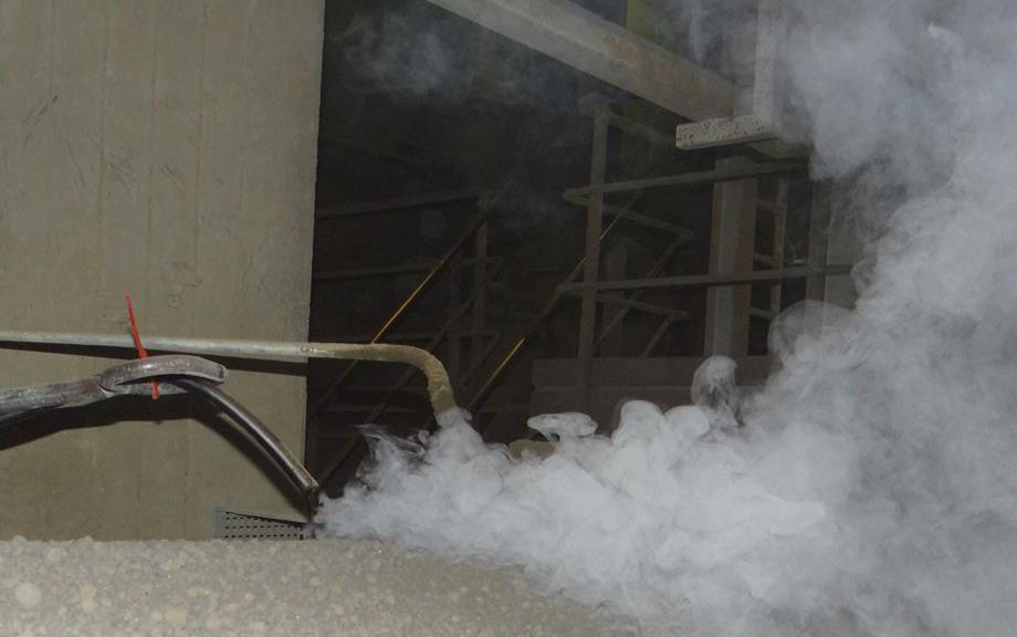 The evaporation of cement additives dosed on hot clinker