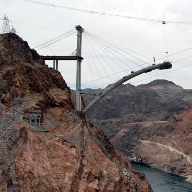 Colorado River Bridge precast concrete structure produced with Sika admixtures