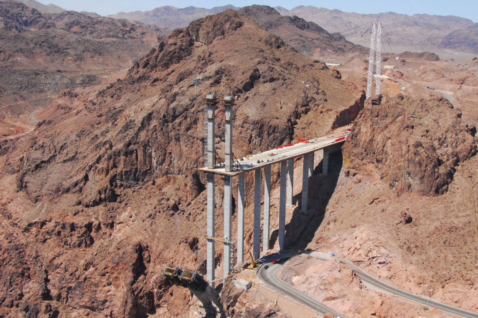Colorado River Bridge precast concrete structure produced with Sika admixtures