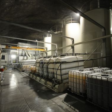 Containers with Sika admixtures for concrete production