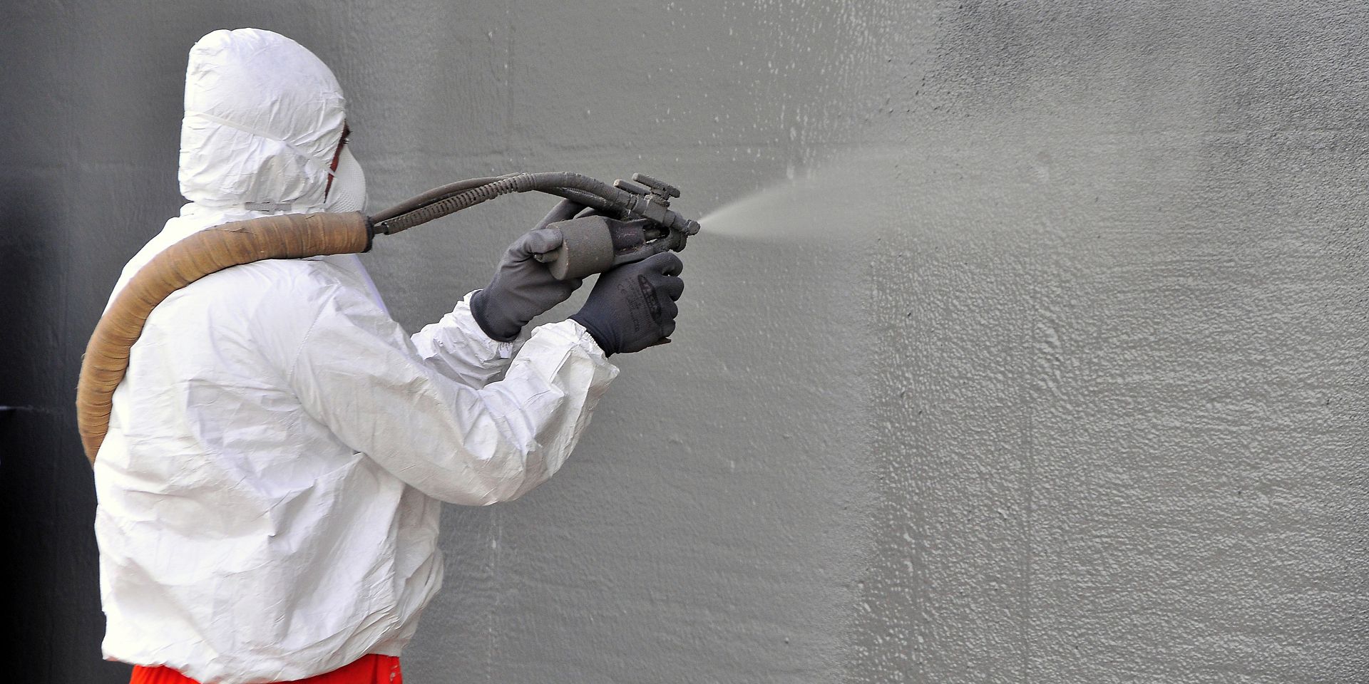 Concrete protection with Sikagard elastic protective coating