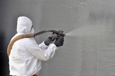 Concrete protection with Sikagard elastic protective coating