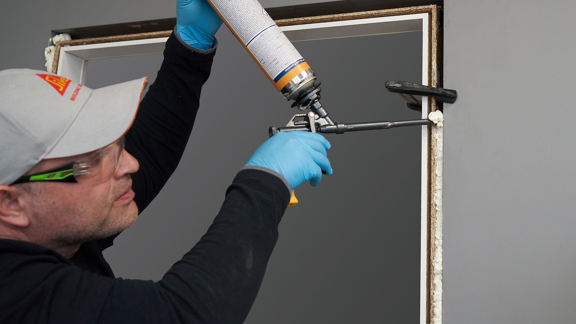 Applying Sika Boom