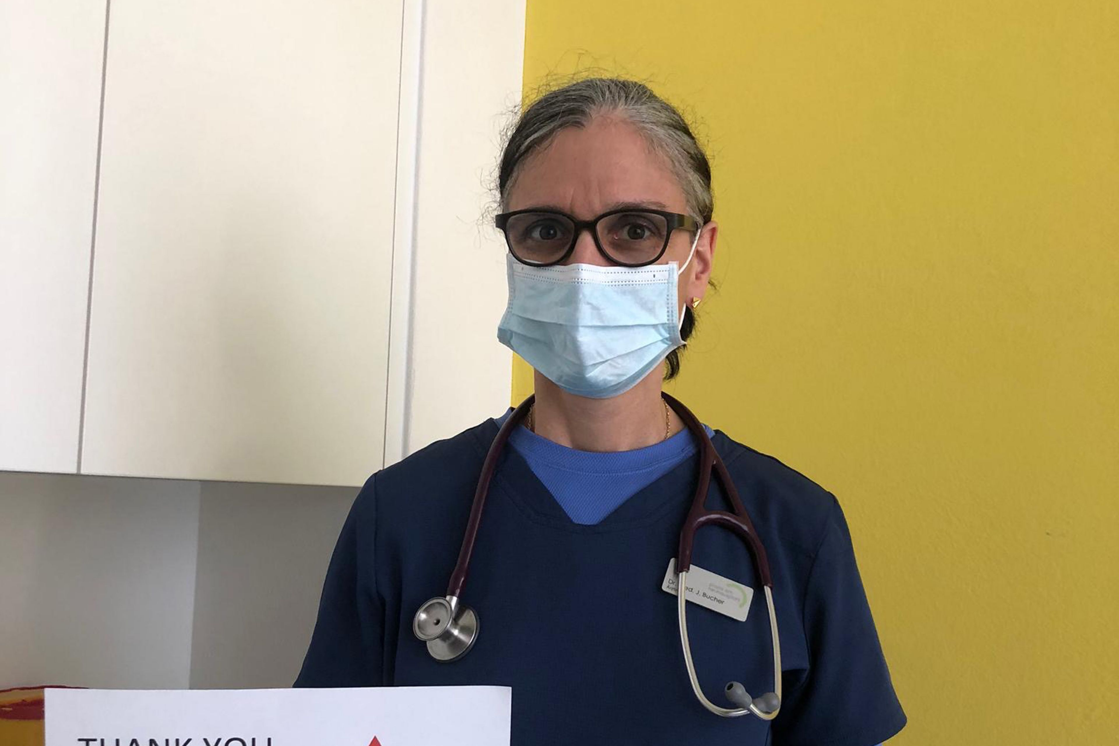 科尼兹医生办公室的洗手液