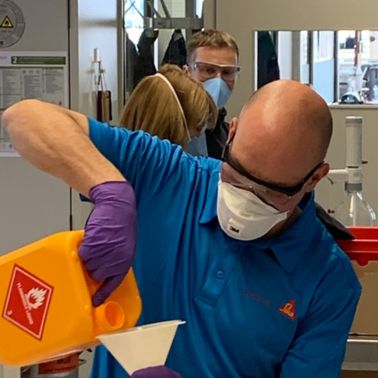 由员工填写洗手液