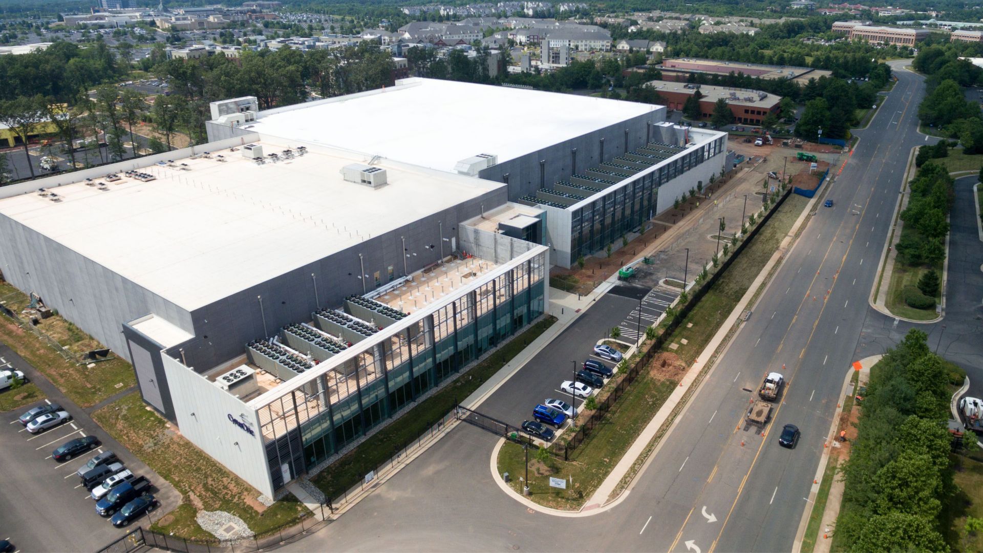 Building & Roof of a data center