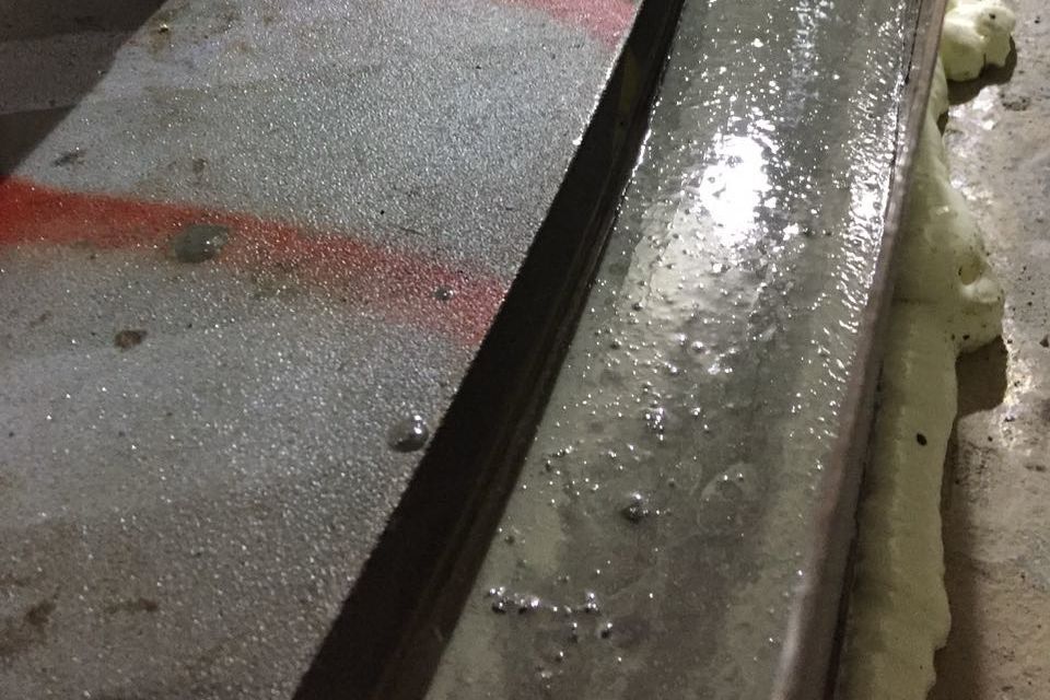 Installation of windfarm in Mexico