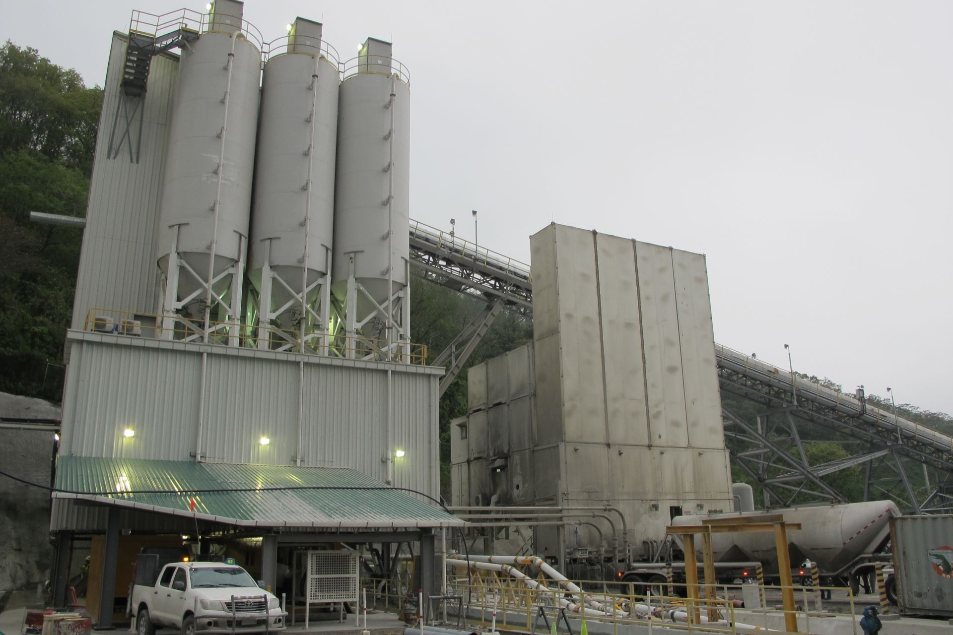 Paste Plant at El Escobal Mine