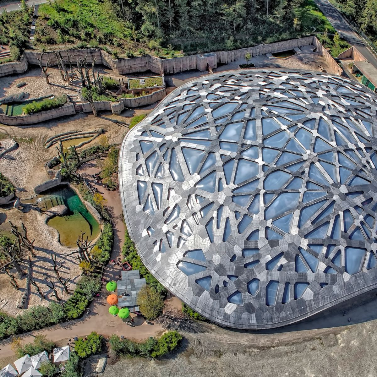 Kaeng Krachan Elephant House at Zurich Zoo