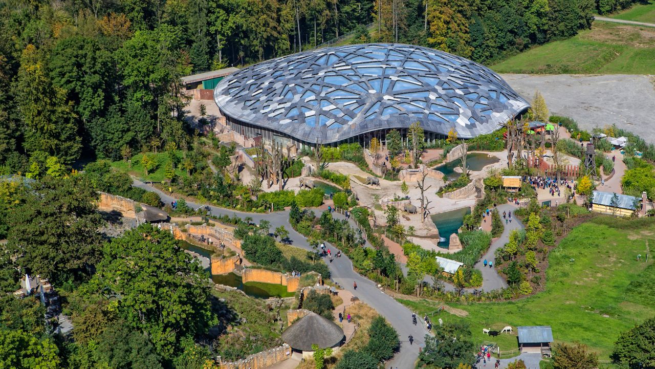 Kaeng Krachan Elephant Park surrounded by nature in Zurich, Switzerland