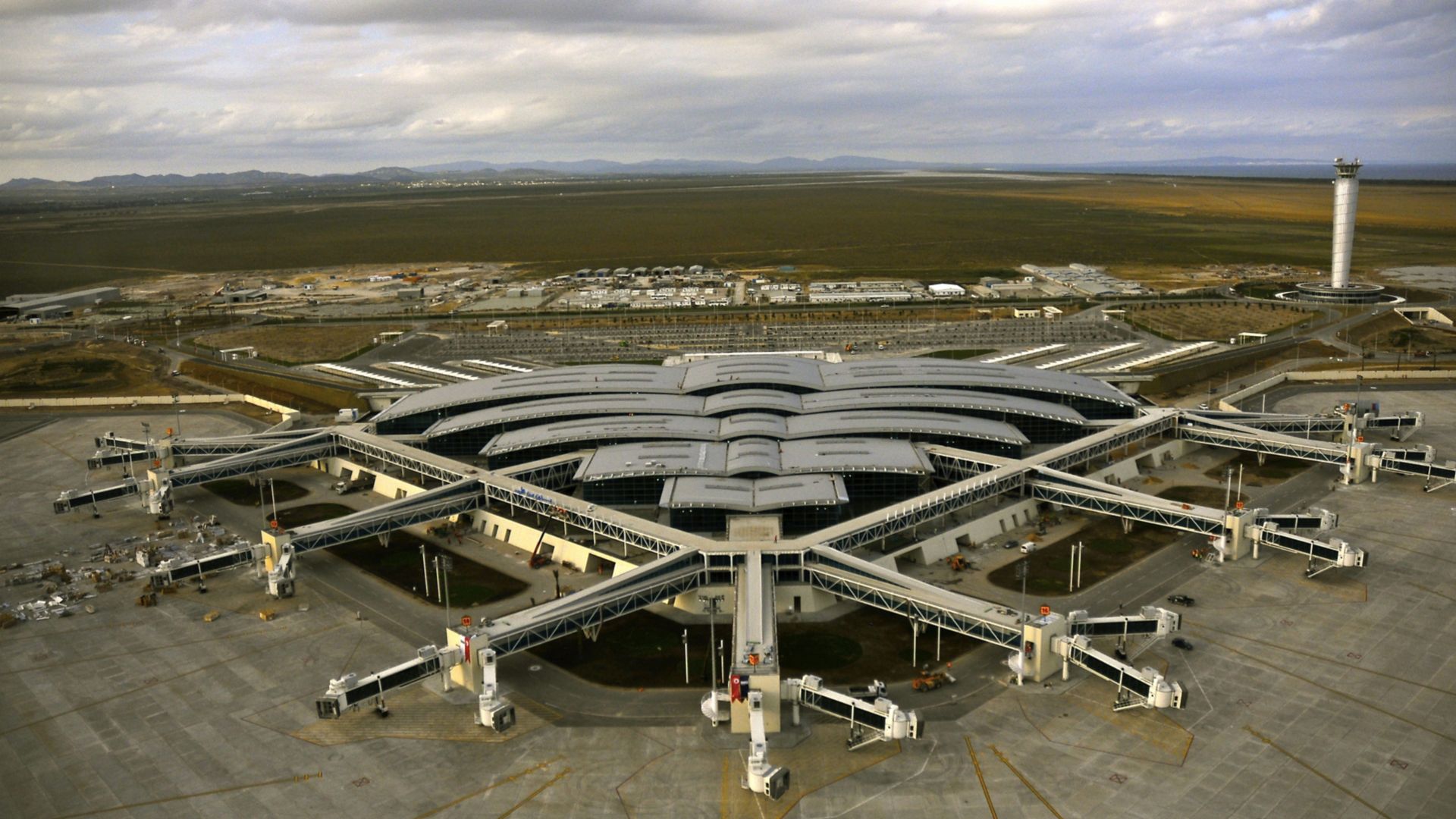 Terminal Building of the Enfidha Airport in Tunisia