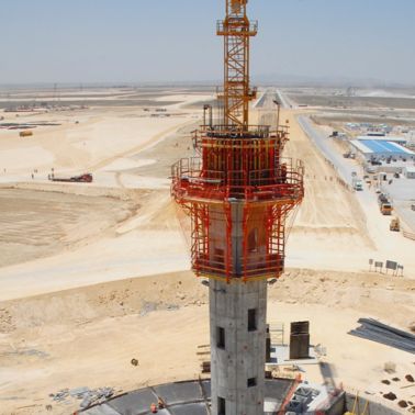 Construction site of Enfidha Airport, Tunisia