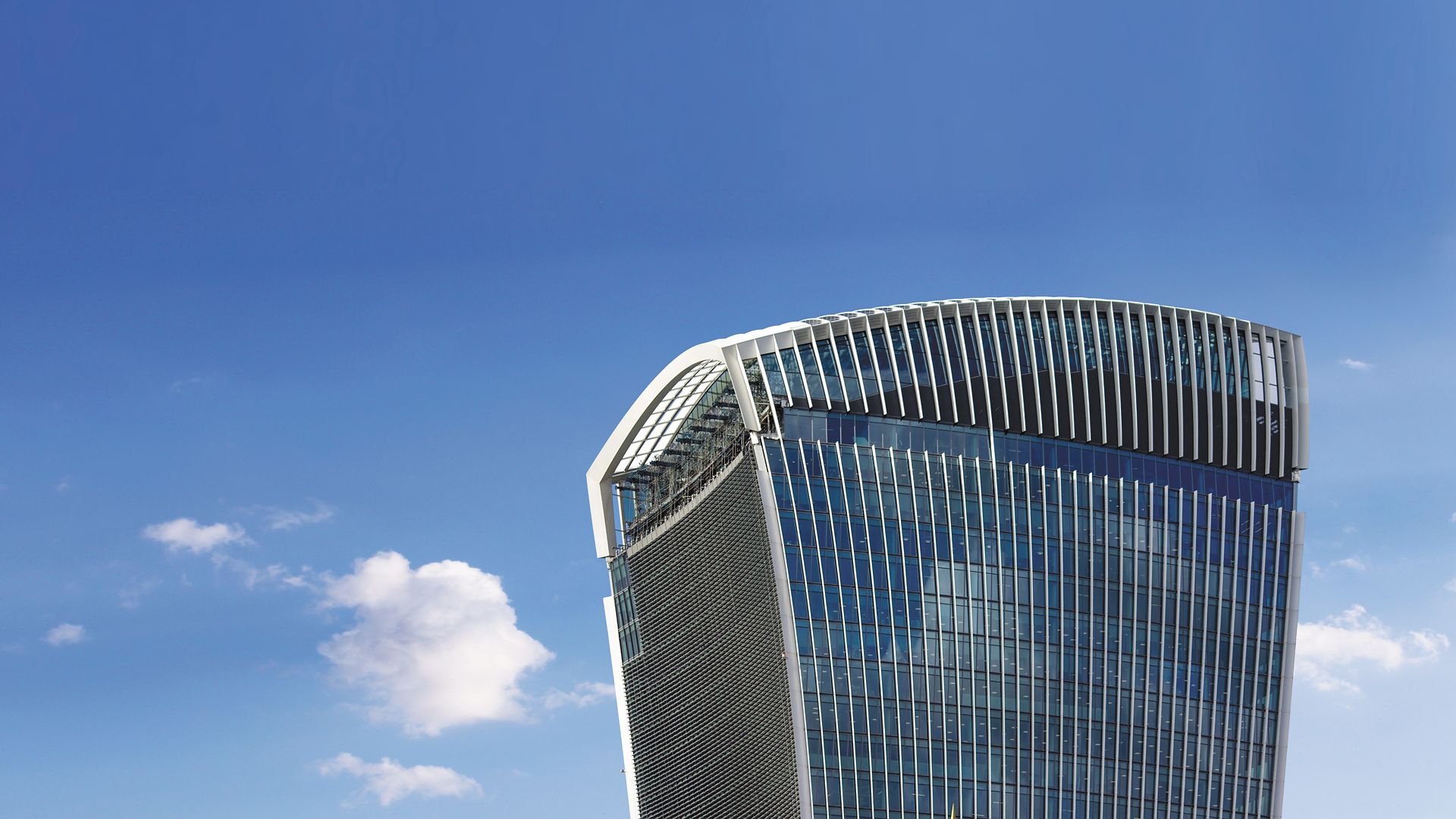 Reference of facade business walkie talkie 20 Fenchurch street london uk