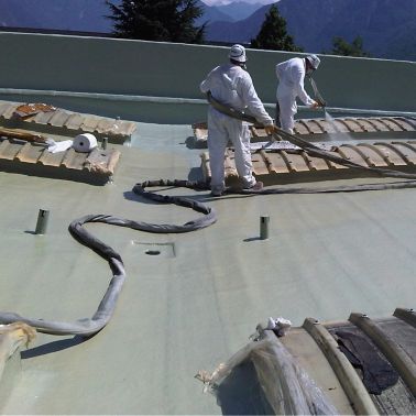 Roof of the Leaf Italy S.R.L Factory