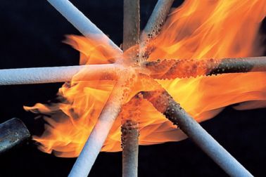 钢金属防火涂料黑色背景