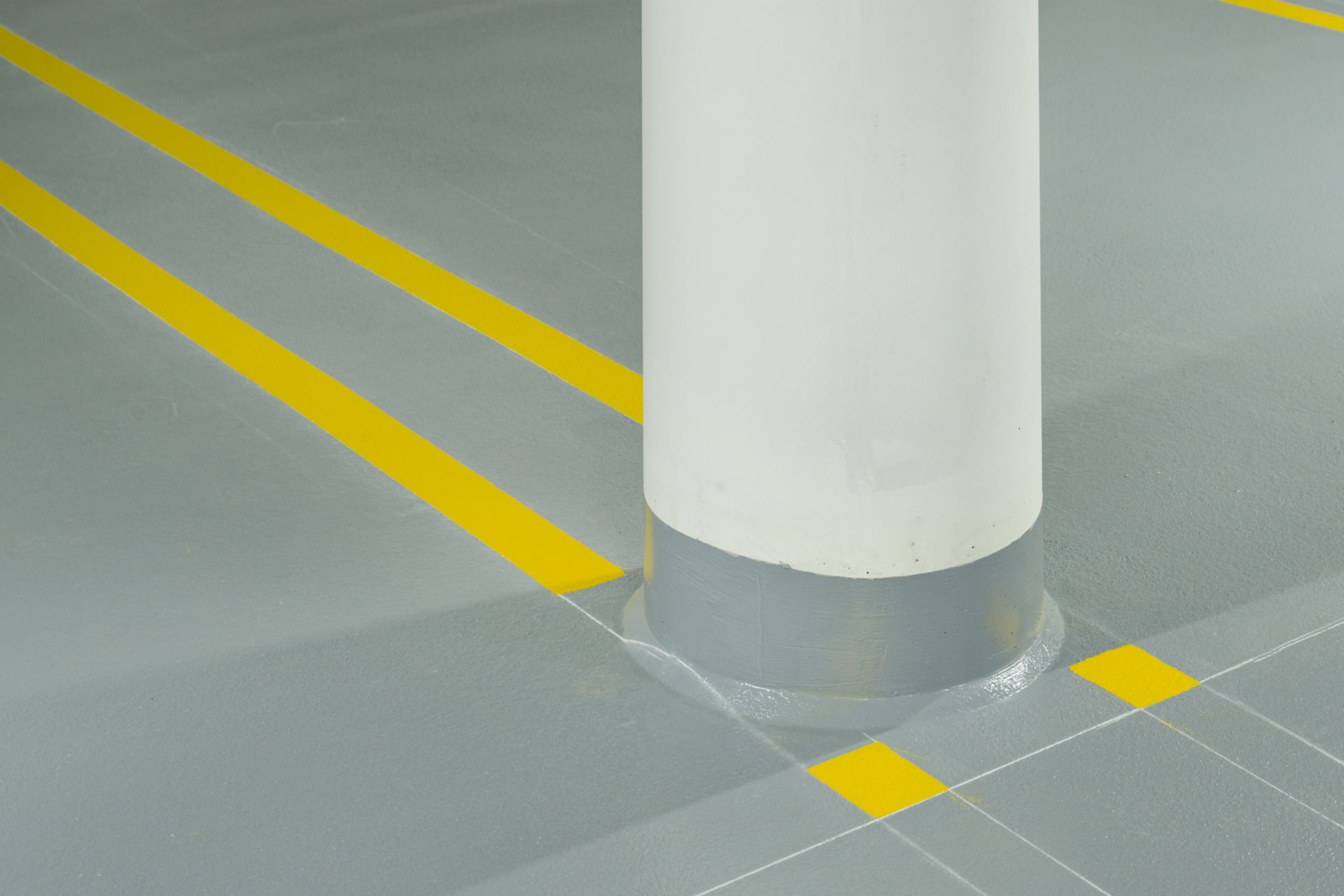 奥地利林茨的汽车停车场的地板