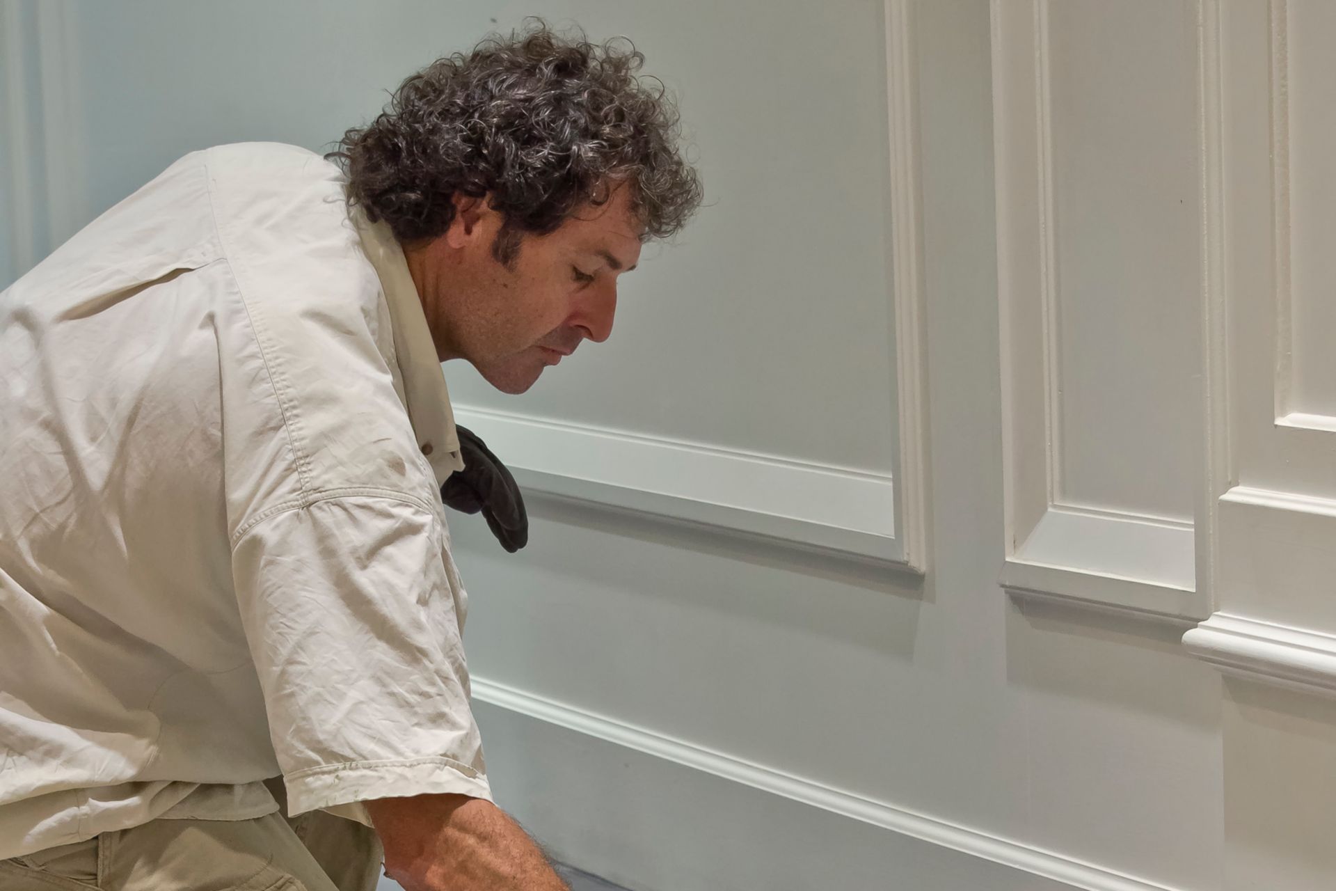 Application of Sikafloor metallic effect floor