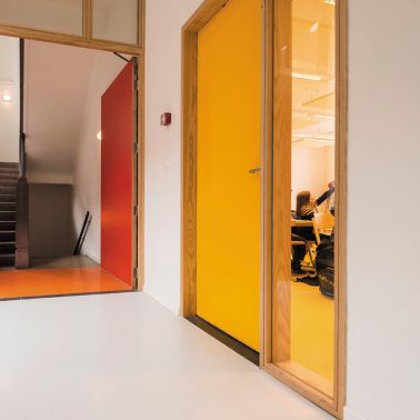 Floor of a Primary School in Namur, Belgium 