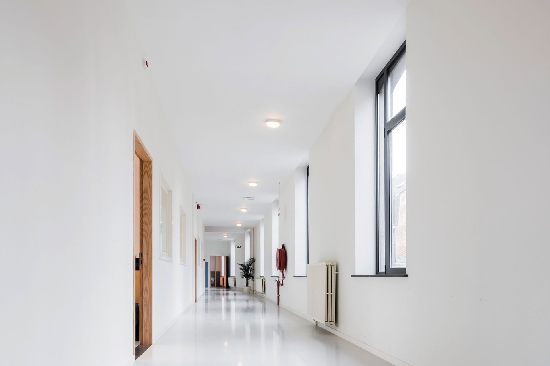 Floor of a Primary School in Namur, Belgium 