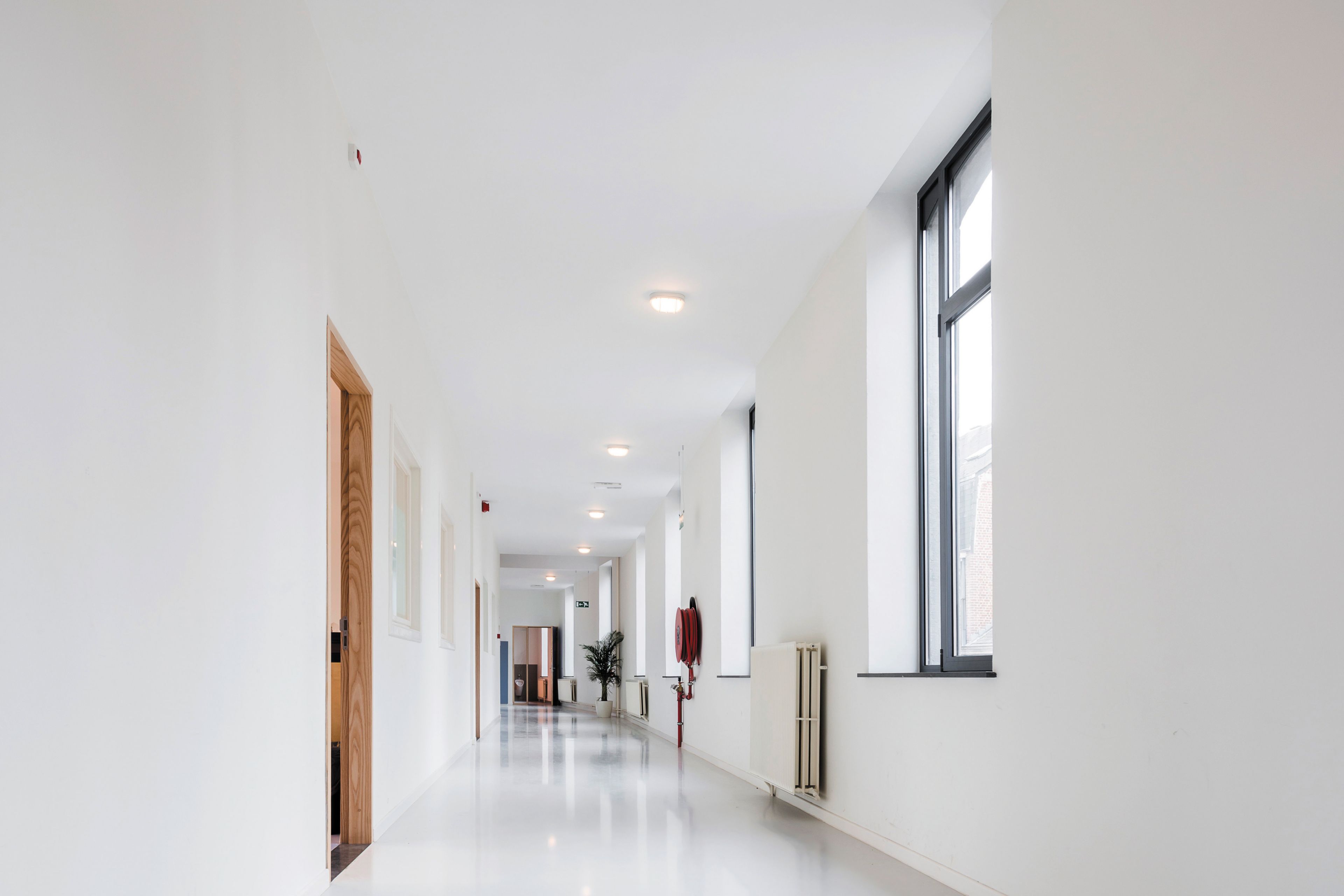 Floor of a Primary School in Namur, Belgium 