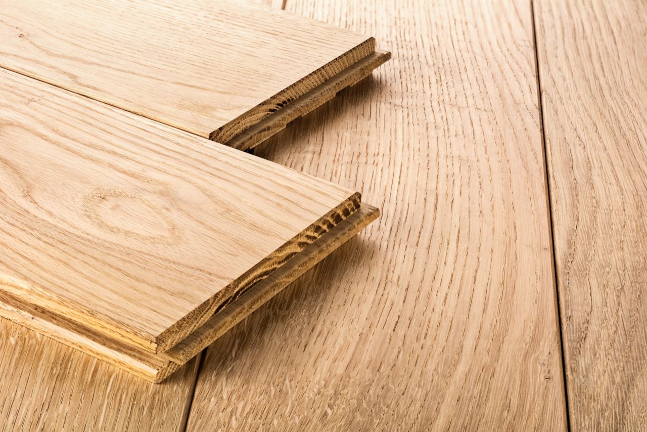 laminated wooden floor with SikaMelt HMPUr