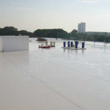 Roof of the Girona Supermarket