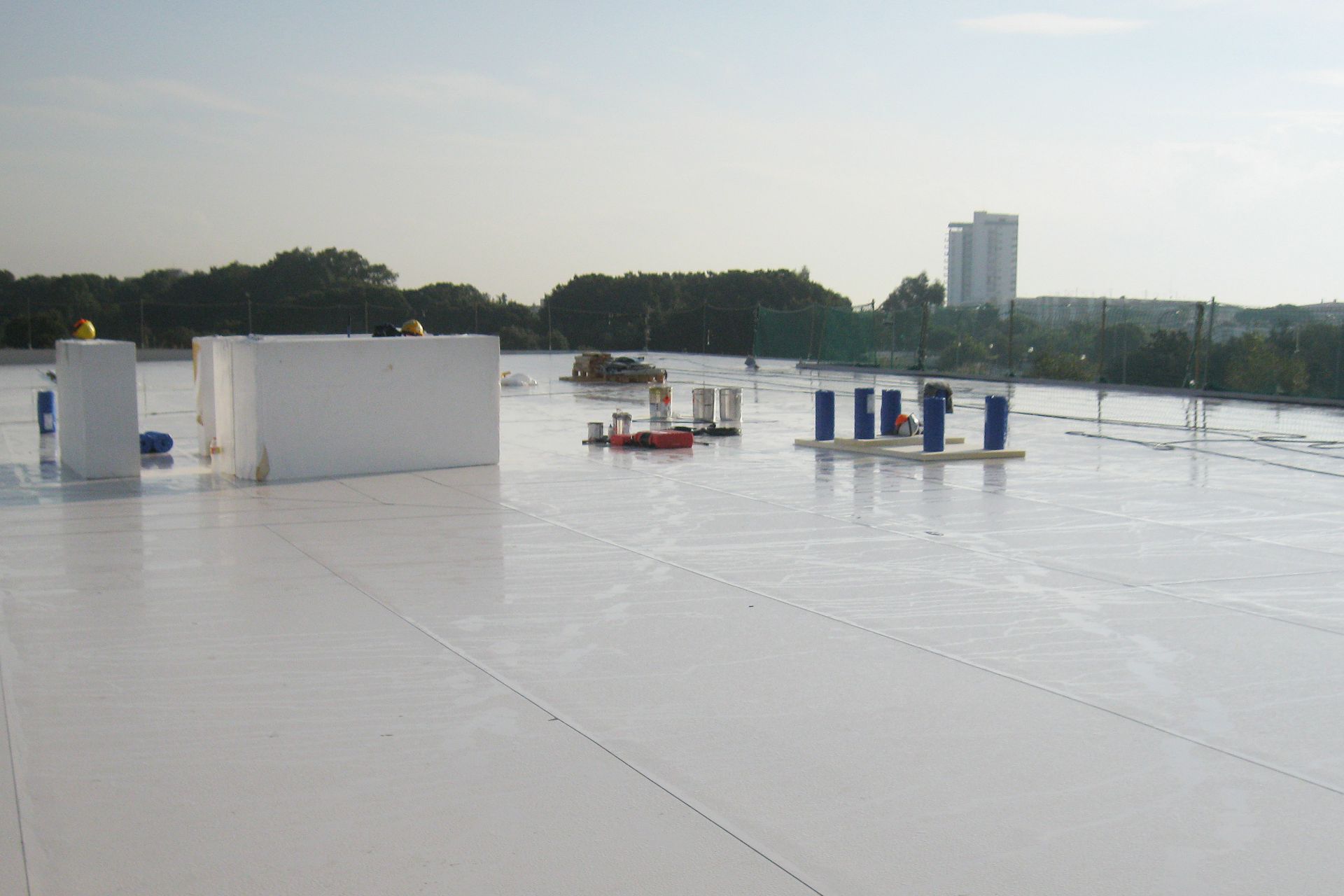 Roof of the Girona Supermarket