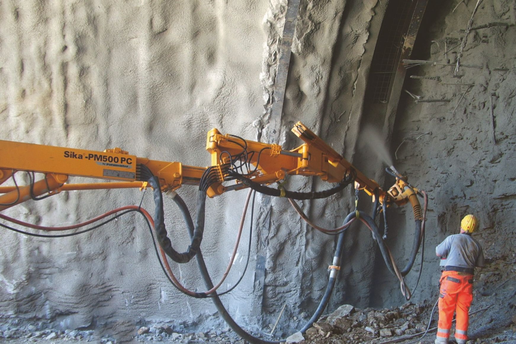 Construction Site of the Gotthard Base Tunnel