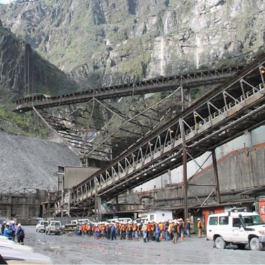 印度尼西亚巴布亚省的格拉斯伯格铜金矿