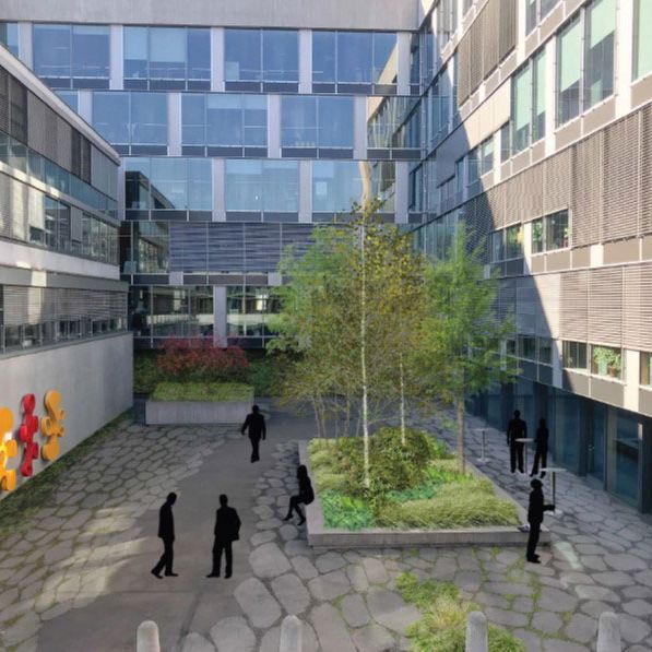 Modular Green Wall Systems for Sustainable Cities - Textured Apartment Building Green Wall System
