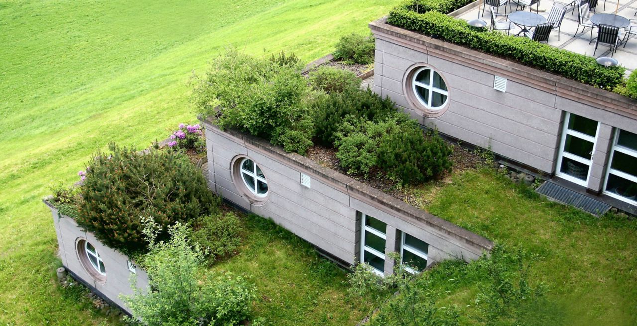 zelené budovy