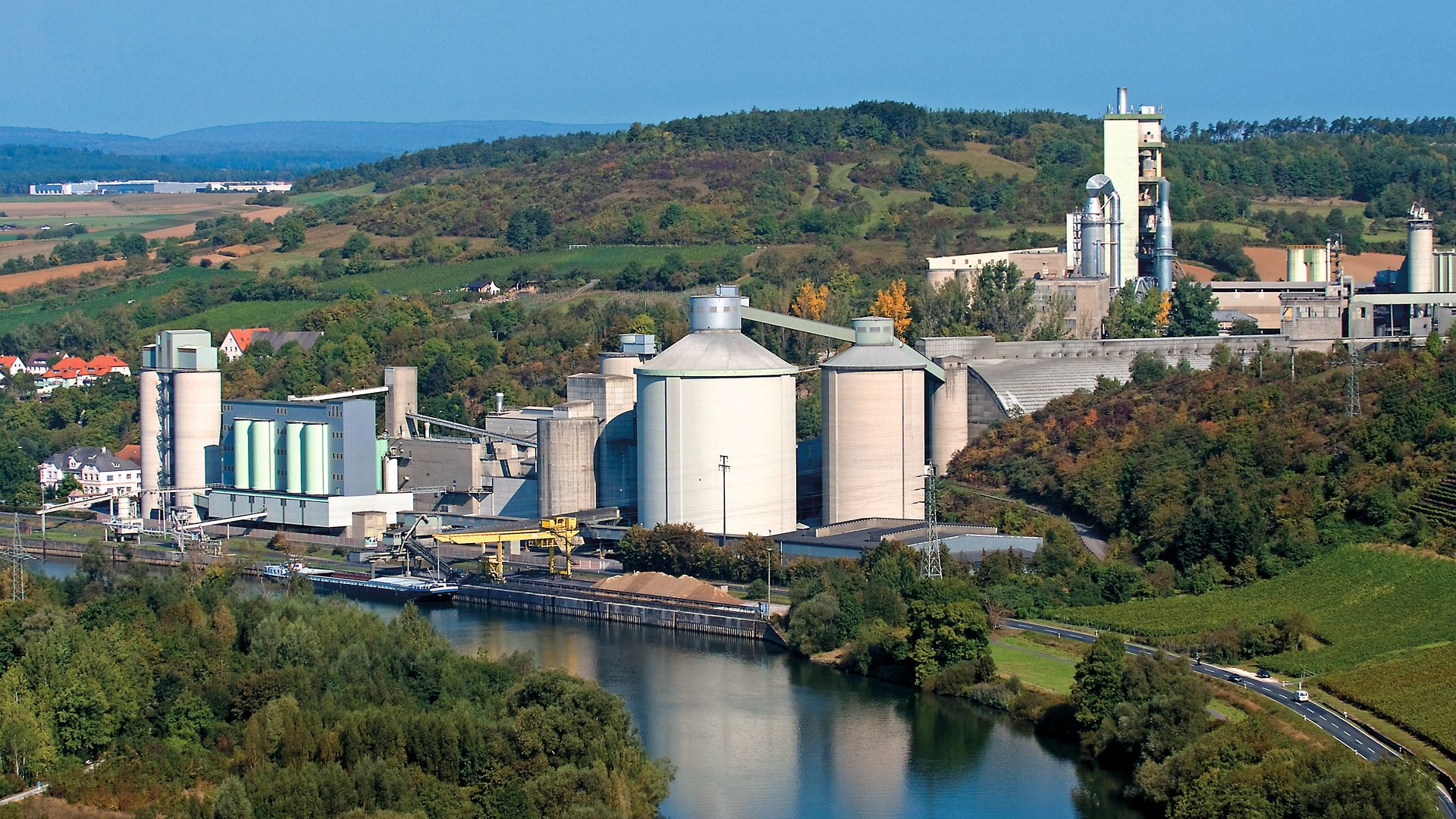 Heidelberg Cement Plant in Germany