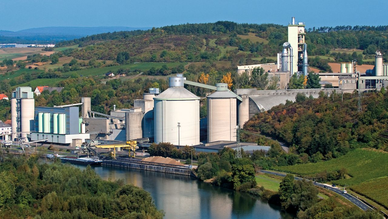 Heidelberg Cement Plant in Germany