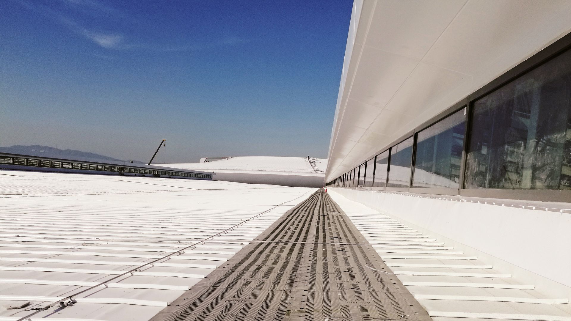 Roof of the HKZMB Zhuhai Port Building