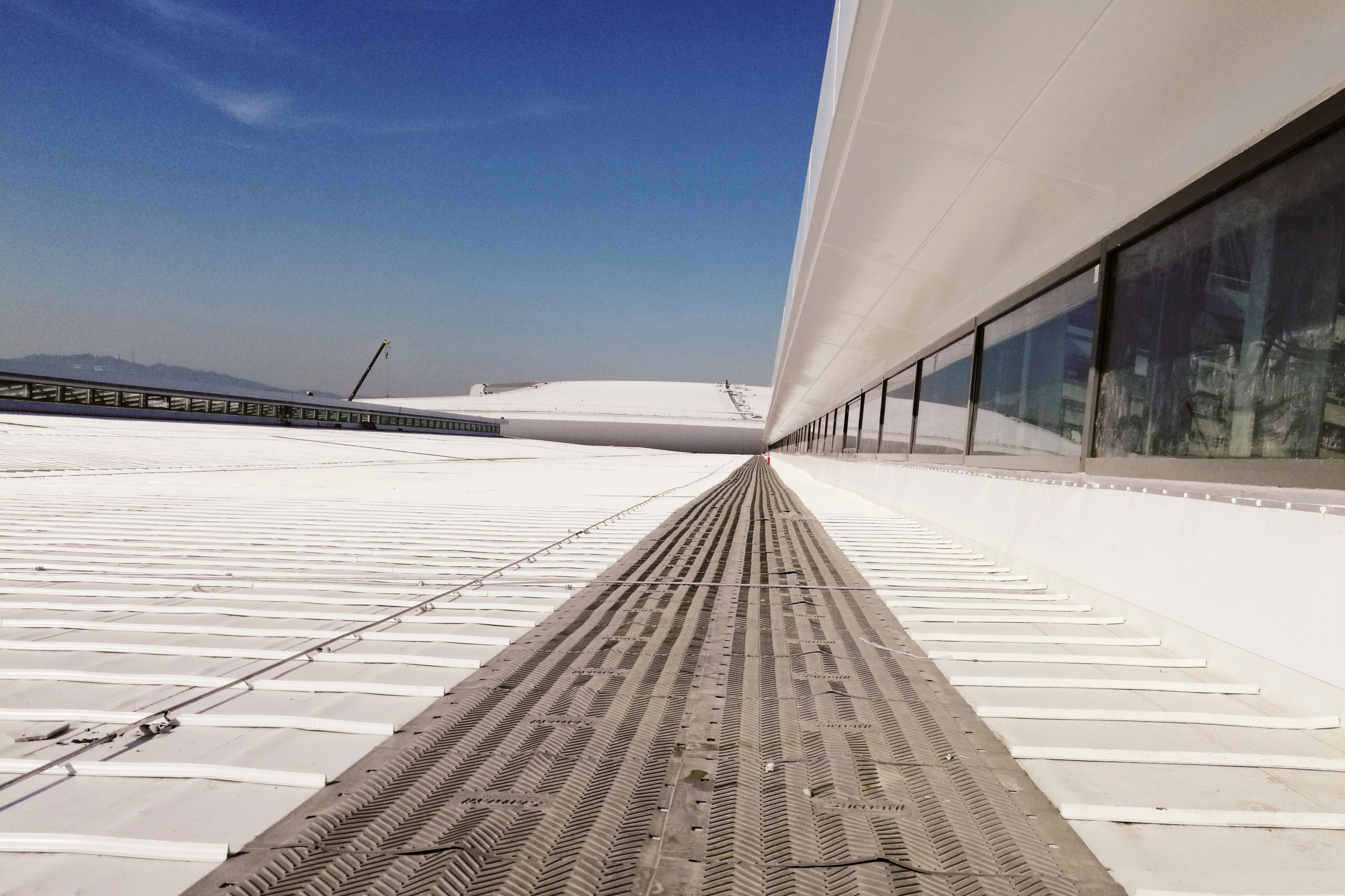 Roof of the HKZMB Zhuhai Port Building