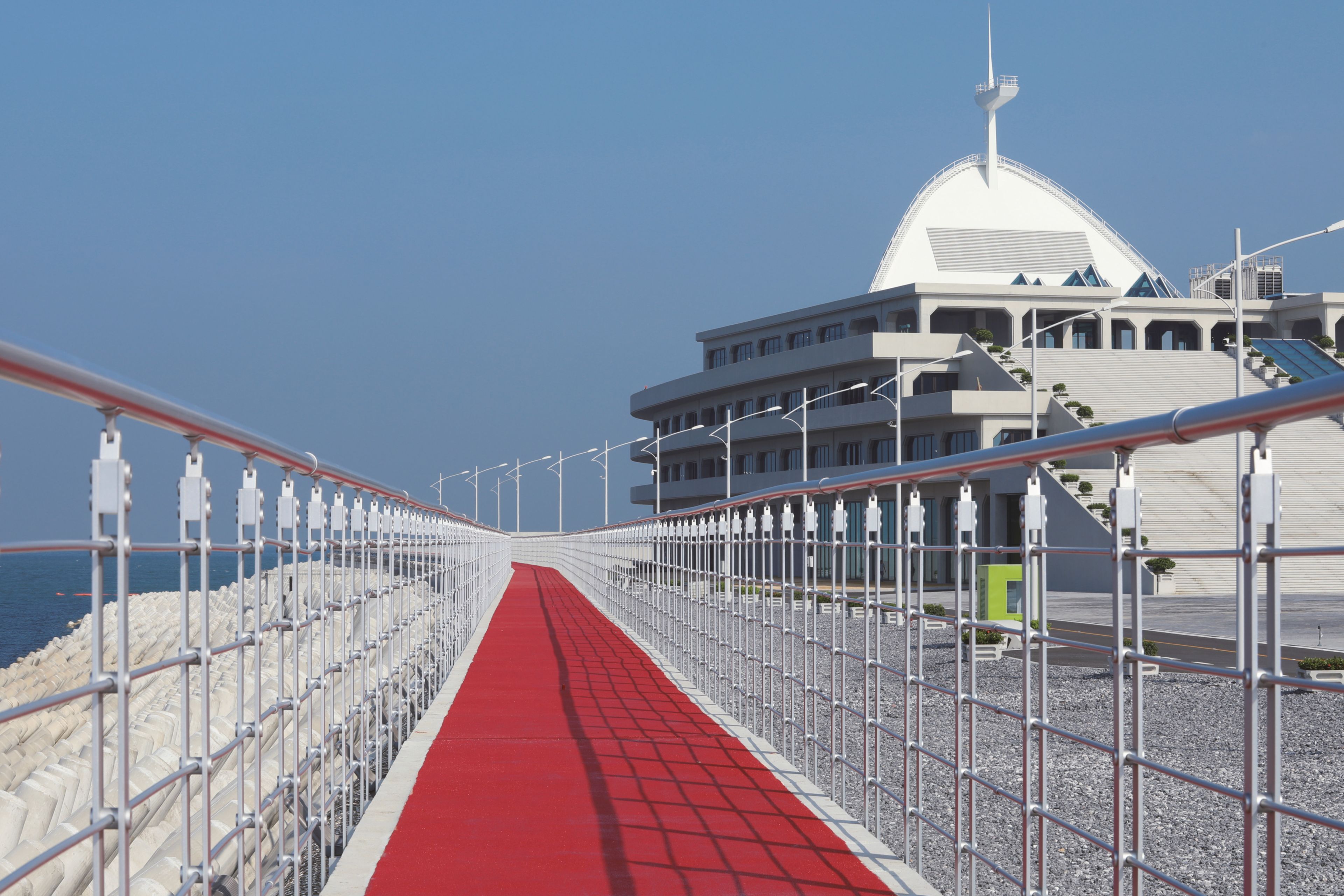 Roof of the HKZMB Zhuhai Port Building