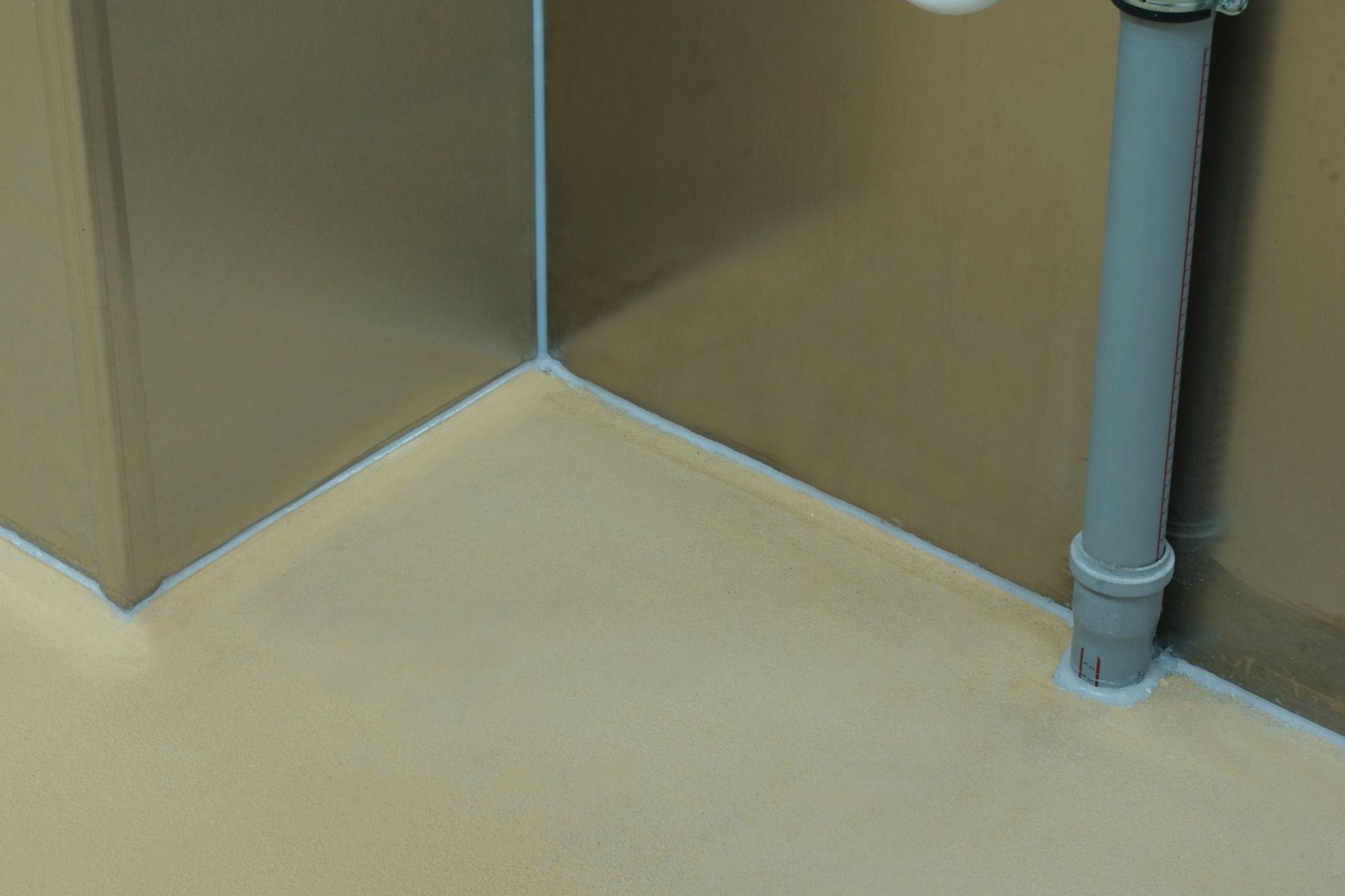 在德国夹格烘焙的卫生地板系统