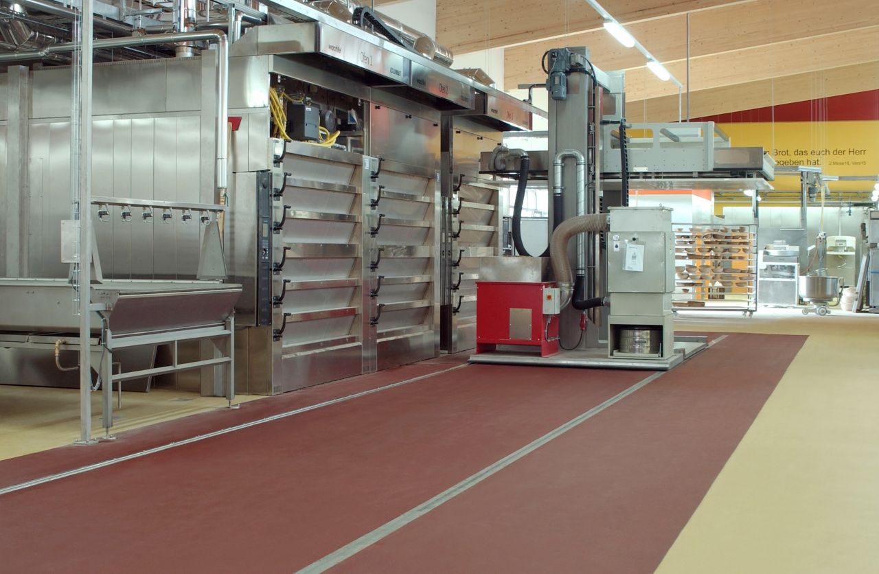 Hygenic flooring systems at Pilger Bakery in Germany