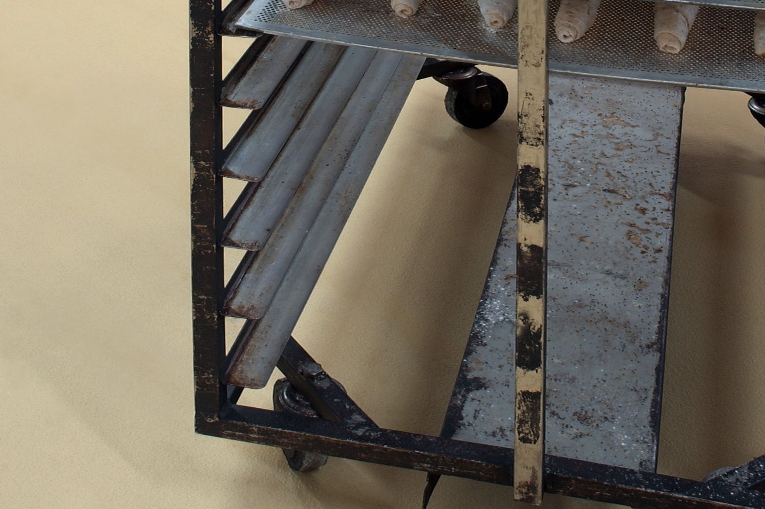 在德国夹格烘焙的卫生地板系统