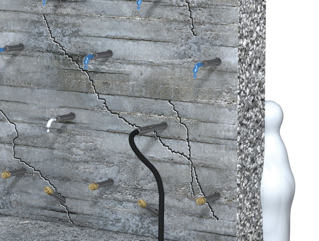 How to Select an Injection Material to Seal Leaks?