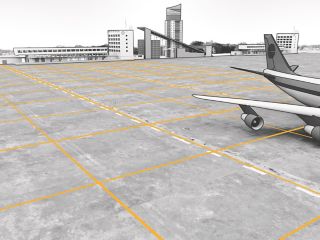 Sealing connection joints in airport traffic area with Sikaflex elastic joint sealant