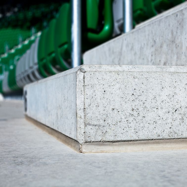 Joint sealing at Municipal Stadium in Wroclaw, Poland